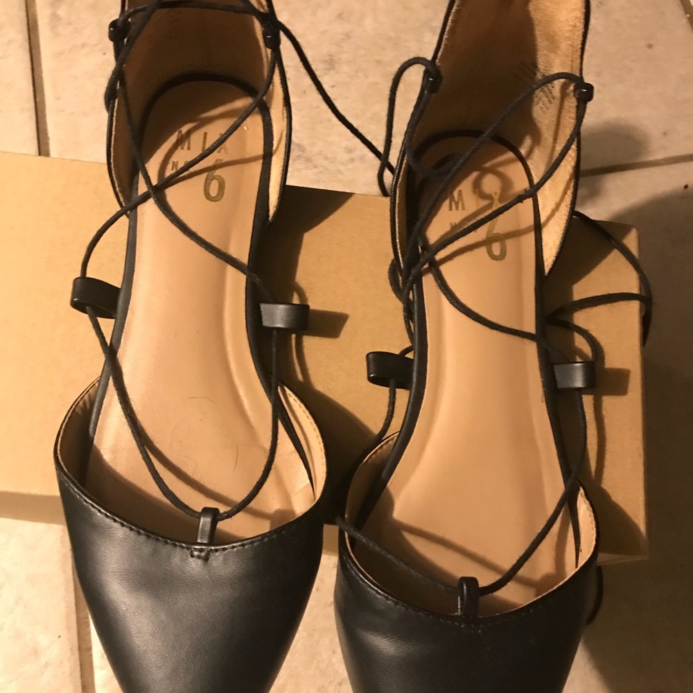 Black flats